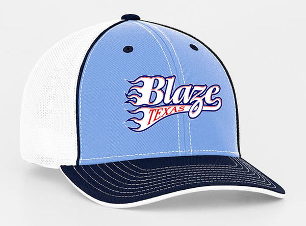 Blaze Trucker Flexfit Fitted Hat (Several Color Options)