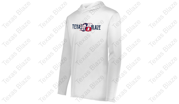 Texas Blaze Long Sleeve Dri-fit hooded shirt