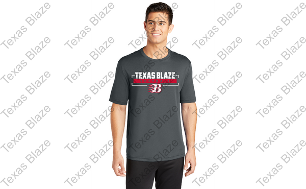 Blaze softball unisex/youth logo short sleeve dri fit