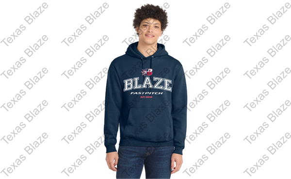 Blaze Fastpitch Hoodie (polyester/moisture managing)