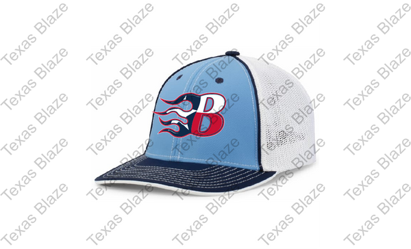 Blaze Trucker Flexfit Fitted Hat (Several Color Options)