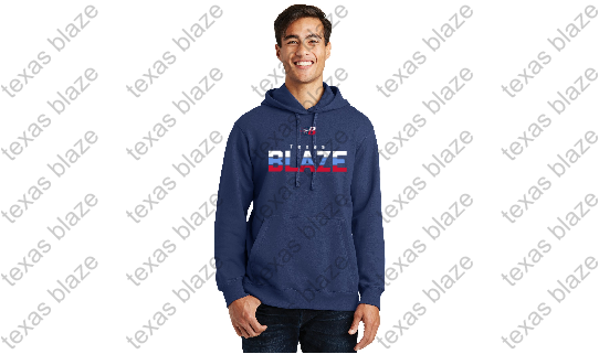 Blaze New 3 color striped Hoodie (polyester/moisture managing)