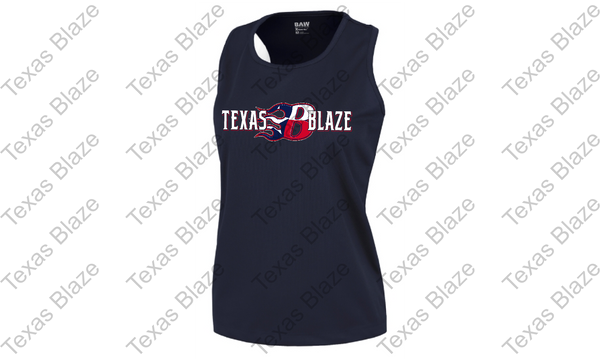 Texas Blaze ladies Muscle Tank