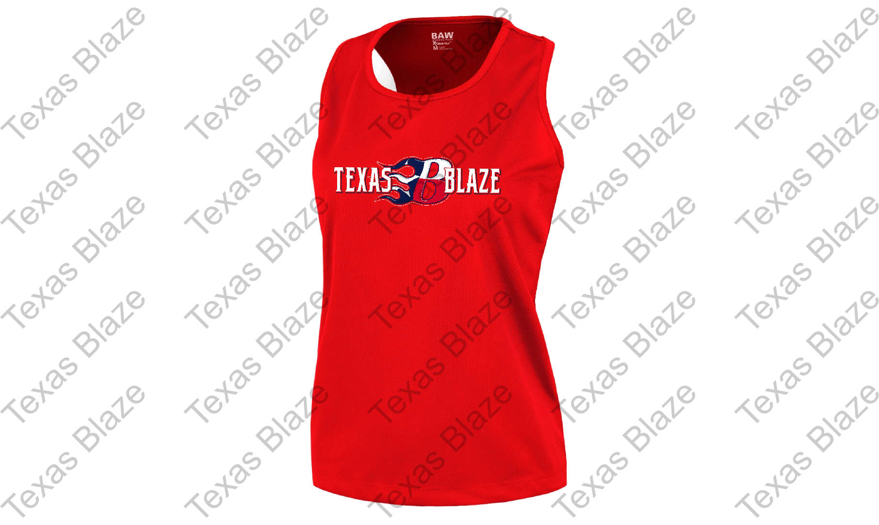 Texas Blaze ladies Muscle Tank
