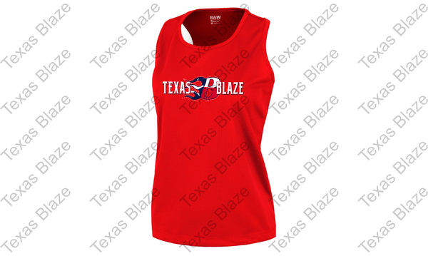 Texas Blaze ladies Muscle Tank