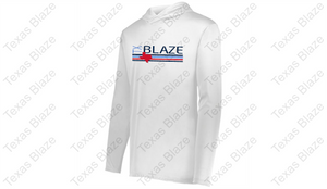 Texas Blaze Hooded Long Sleeve Dri Fit Shirt