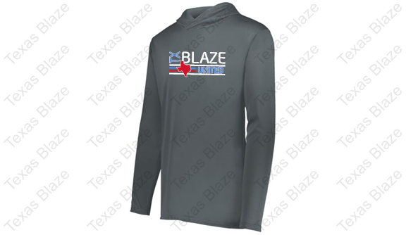 Blaze UNITED Hooded Dri Fit Long Sleeve Shirt