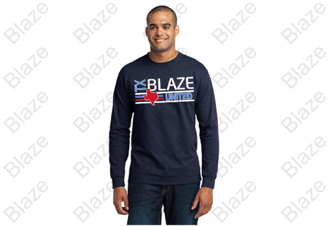 Blaze UNITED Unisex/Youth Long Sleeve Dri-Fit Shirt