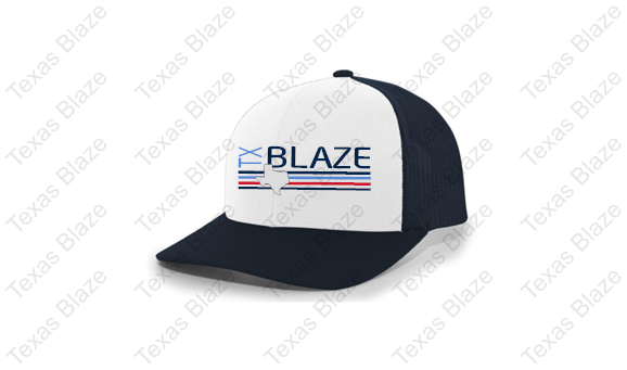 Blaze 2 color Hat Flexfit or Snapback