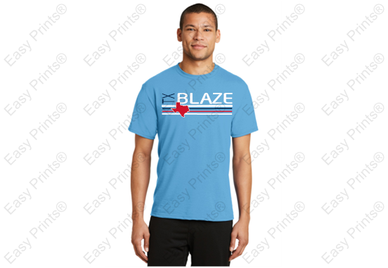 Blaze striped Unisex/Youth Dri-Fit Shirt