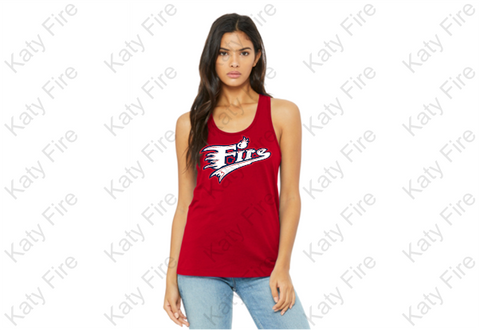 Fire Ladies Cotton Tank Top