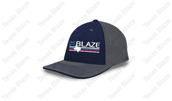 Blaze 2 color Hat Flexfit or Snapback