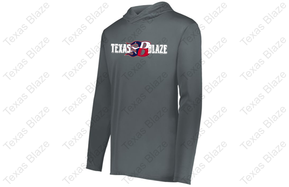 Texas Blaze Hooded Long Sleeve Dri Fit Shirt